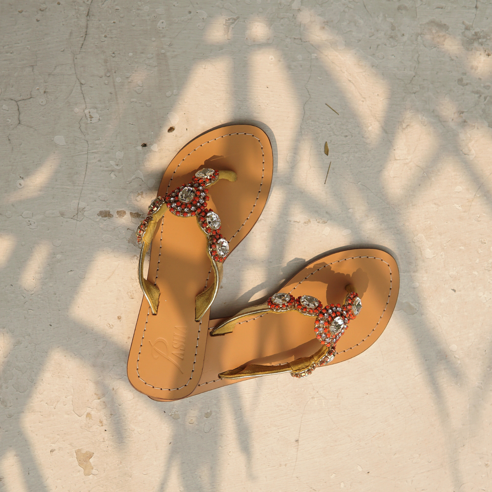 Jeweled Sandals