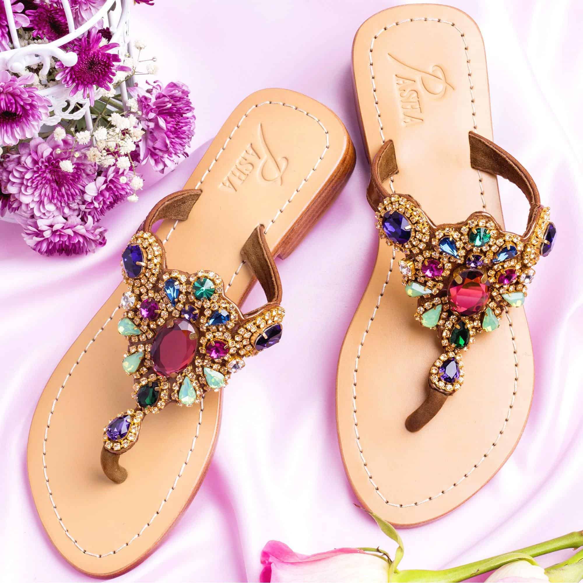 Jeweled Sandals