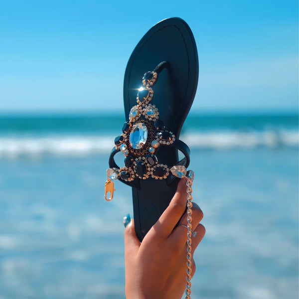 Jeweled Sandals