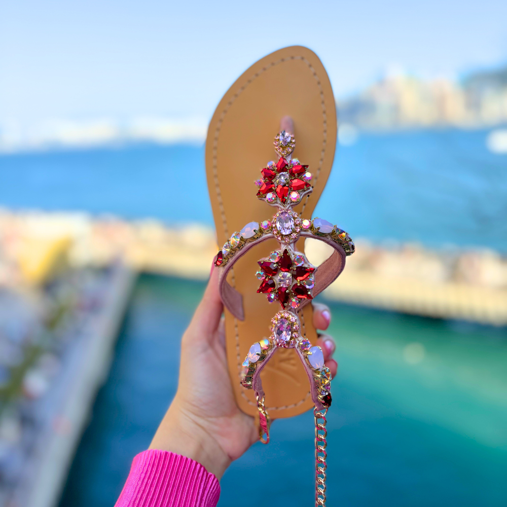 Jeweled Sandals
