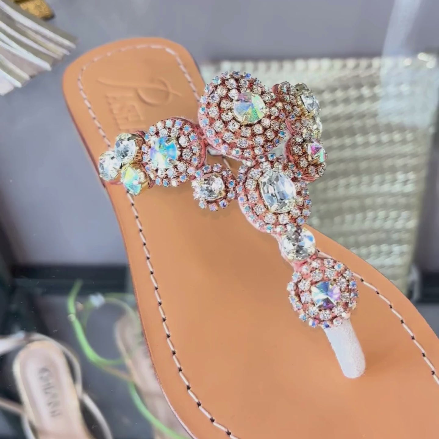 Rhinestone Sandals