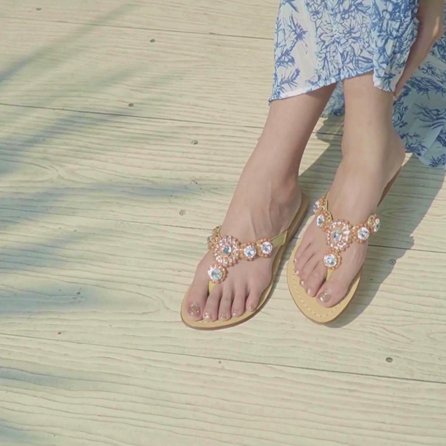 Embellished Sandals
