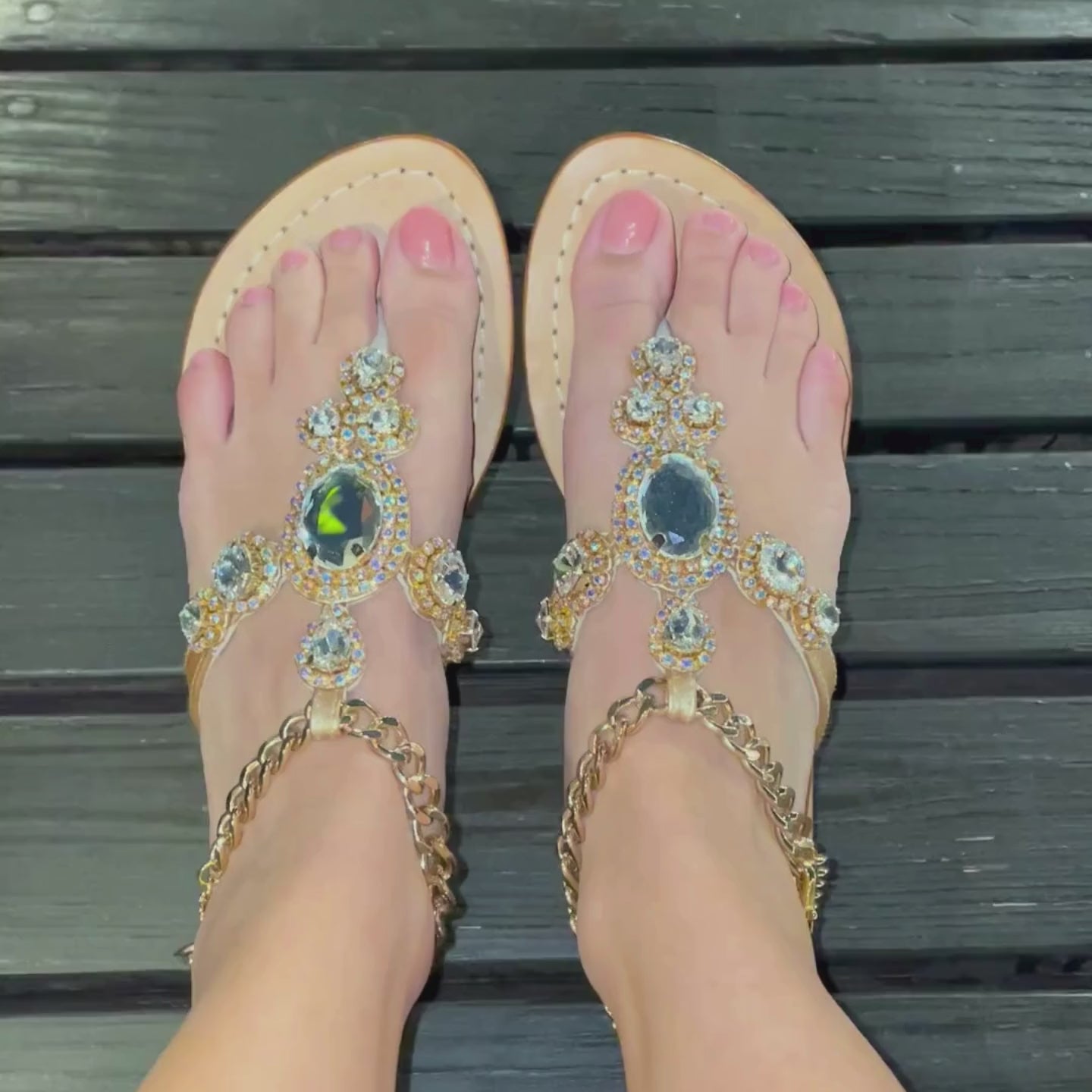 Sparkly Sandals