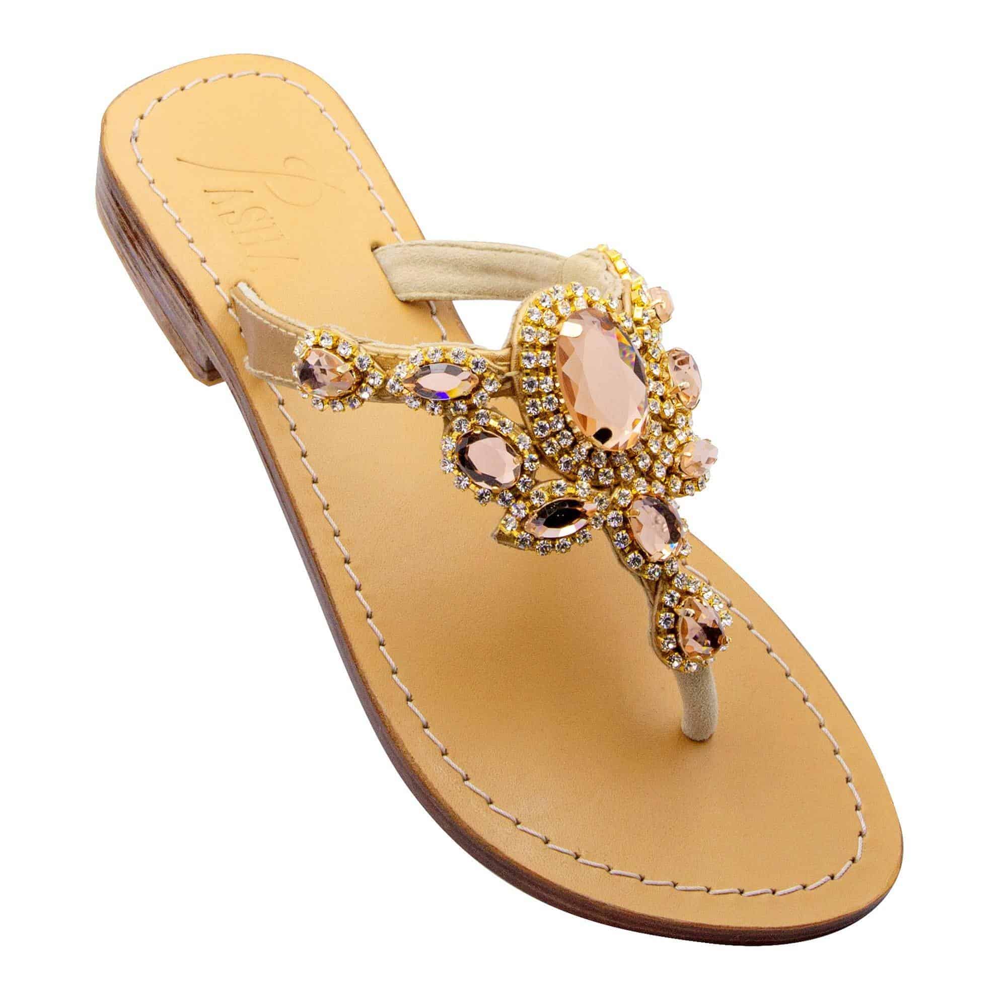 GLAROS - Pasha Sandals - Jewelry for your feet - 