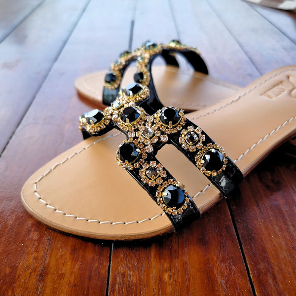 Jeweled Sandals