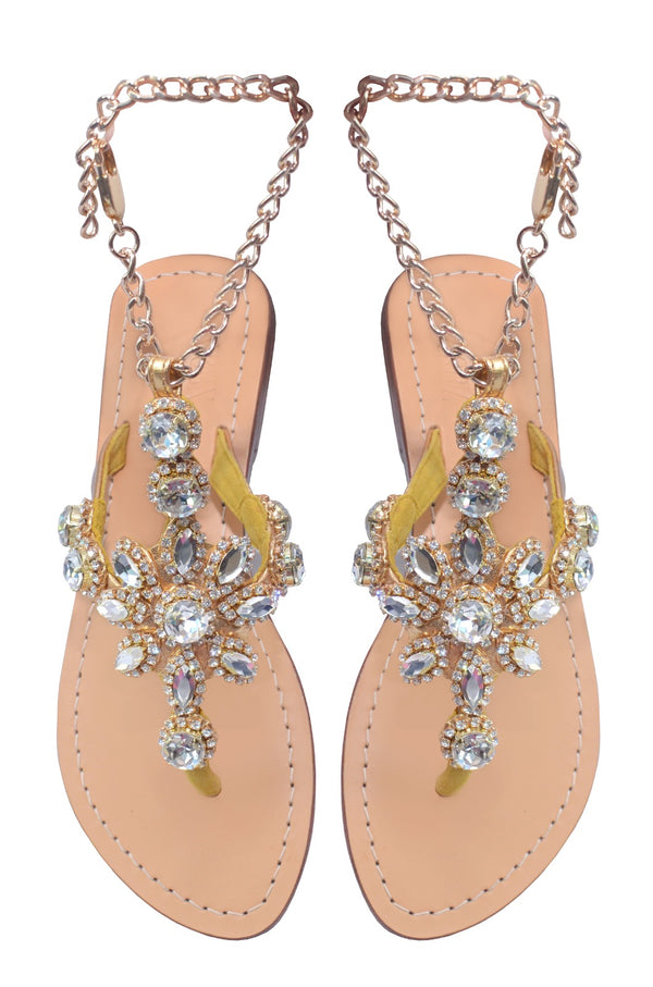 Jeweled Sandals