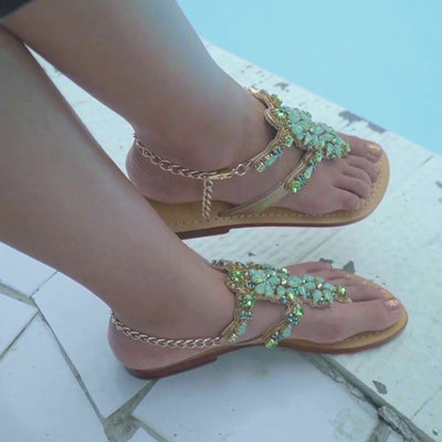 Embellished Sandals