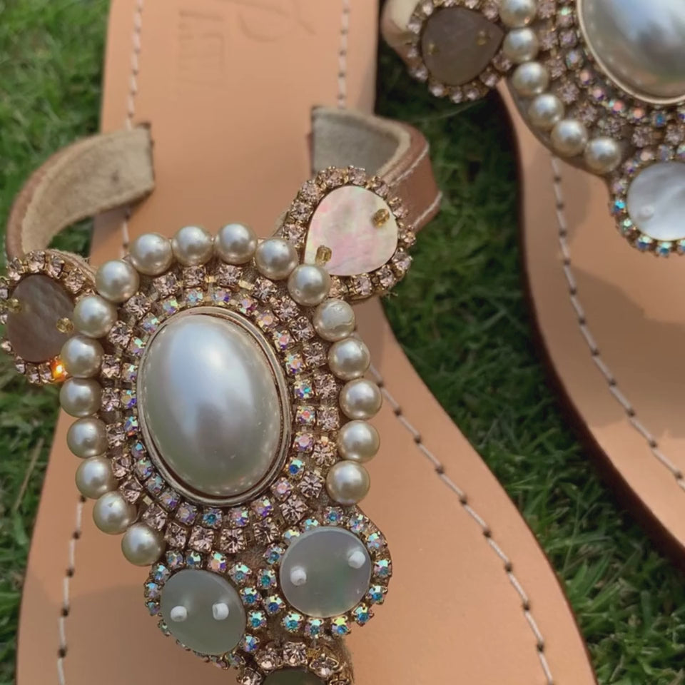 Jeweled Sandals