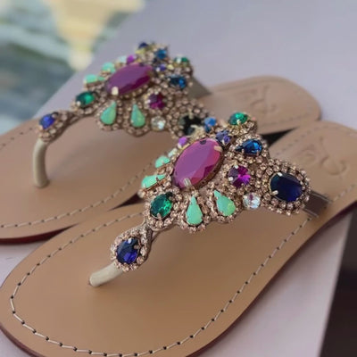 Embellished Sandals